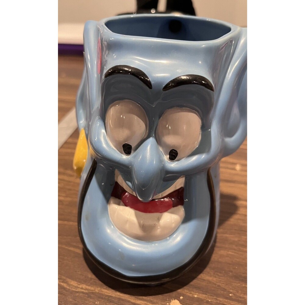 Disney Aladdin Genie 3D Sculpted Ceramic Mug | Holds 22 Ounces